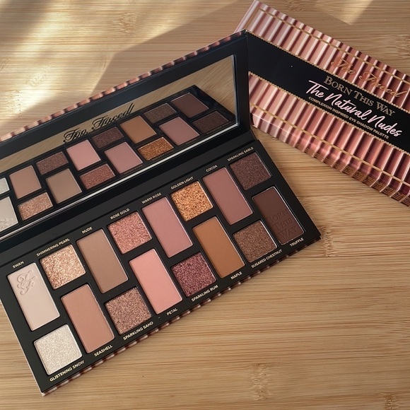Brand New Too Faced Born This Way The Natural Nudes Eye Shadow Palette - Picture 1 of 16